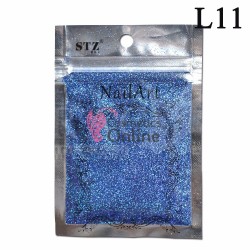 Decor pentru unghii NADP030JJ sclipici Laser Holografic  Marine